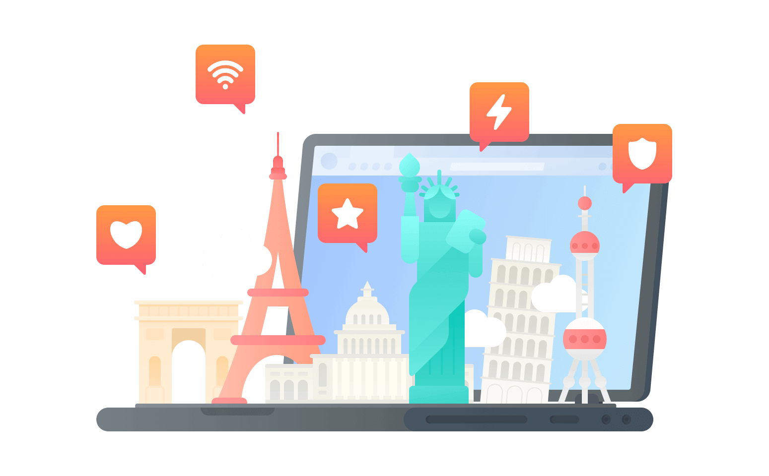 在韩国连接到中国的加速器 - 华人VPN